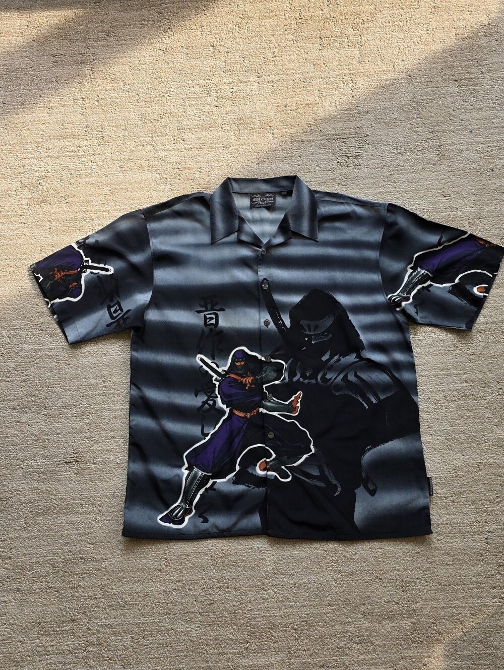Mecca Men's Size XL Oversized Samurai Shirt
